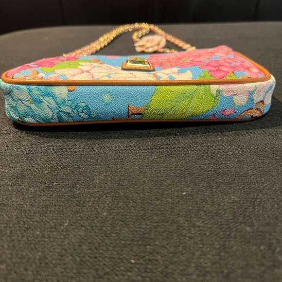 Dooney & Bourke Hydrangea Coated Canvas Purse - Picture 3 of 7